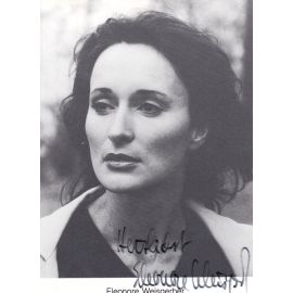 Autogramm Schauspieler | Eleonore WEISGERBER | 1980er (Portrait SW) 2