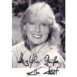 Autogramm TV | ZDF | Elke KAST | 1980er Foto (Portrait SW)