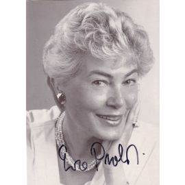 Autogramm Schauspieler | Eva PROBST | 1990er (Portrait SW)