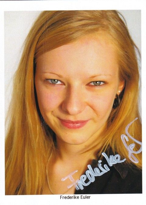 Autogramm Schauspieler | Frederike EULER | 2020er (Portrait Color)