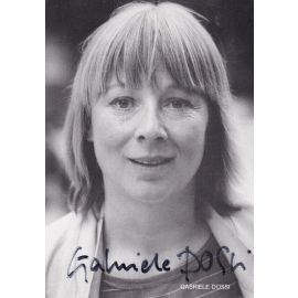 Autogramm Schauspieler | Gabriele DOSSI | 1980er (Portrait SW)