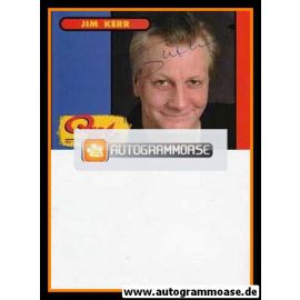 Autogramm Radio (USA) | Q104.3 New York | Jim KERR | 2000er "Rock & Roll Morning Show"