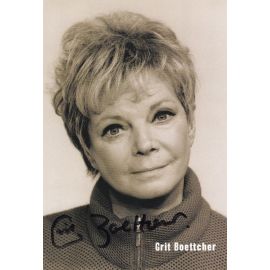 Autogramm Schauspieler | Grit BOETTCHER | 1990er (Portrait SW)