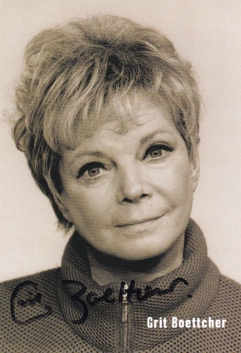 Autogramm Schauspieler | Grit BOETTCHER | 1990er (Portrait SW)