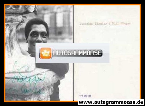Autogramm Schauspieler | Jonathan KINSLER | 1980er Foto (Portrait SW)