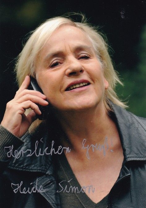 Autogramm Schauspieler | Heide SIMON | 2010er Foto (Portrait Color) 1