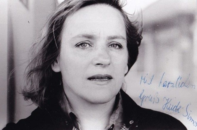 Autogramm Schauspieler | Heide SIMON | 1990er Foto (Portrait SW)