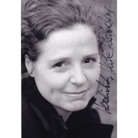 Autogramm Schauspieler | Heike FALKENBERG | 2010er Foto (Portrait SW)