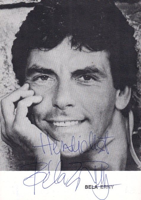 Autogramm Schauspieler | Bela ERNY | 1970er (Portrait SW)