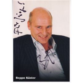 Autogramm Schlager | Beppo KÜSTER | 2010er (Portrait Color) 2