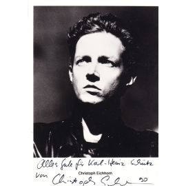 Autogramm Schauspieler | Christoph EICHHORN | 1980er (Portrait SW) 2