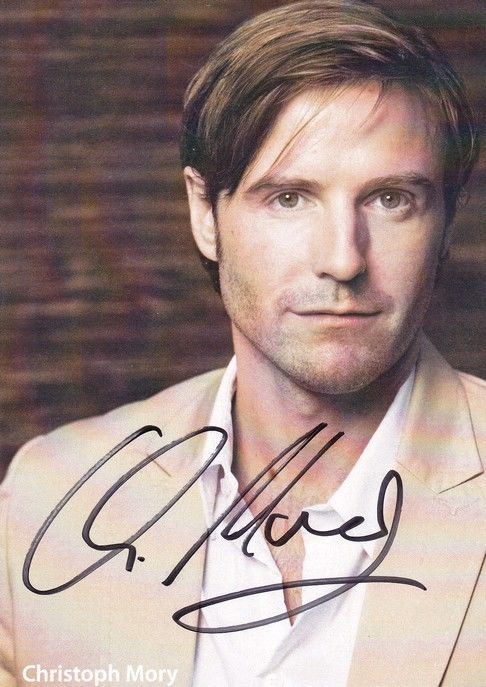Autogramm Schauspieler | Christoph MORY | 2010er (Portrait Color)