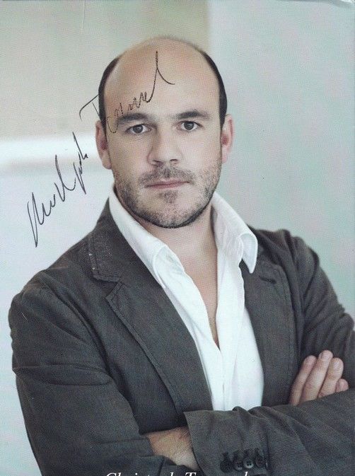 Autogramm Schauspieler | Christoph TOMANEK | 2010er (Portrait Color)