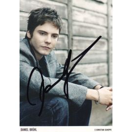 Autogramm Schauspieler | Daniel BRÜHL | 2000er (Portrait Color) Schoppe