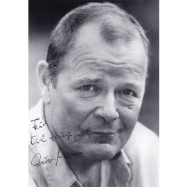 Autogramm Schauspieler | Dieter MANN | 1990er (Portrait SW)