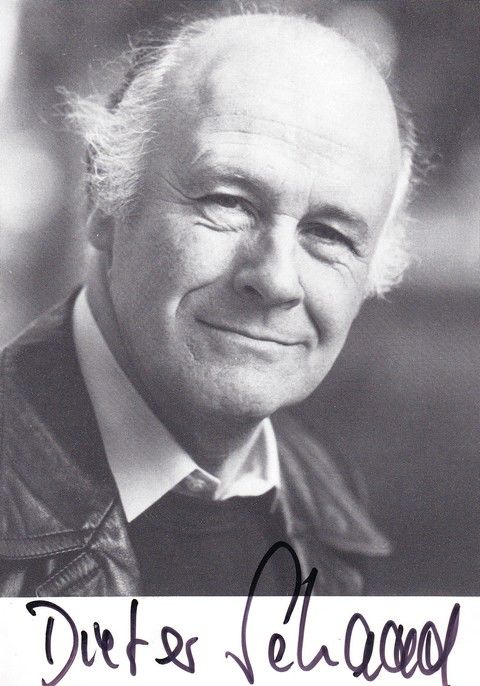 Autogramm Schauspieler | Dieter SCHAAD | 1990er (Portrait SW)
