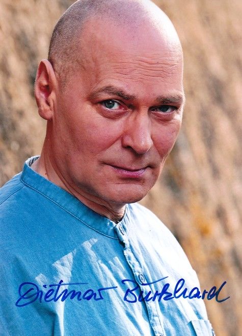 Autogramm Schauspieler | Dietmar BURKHARD | 2000er Foto (Portrait Color)