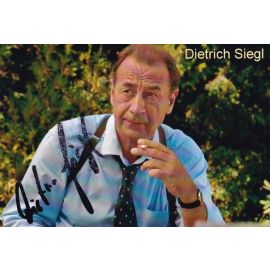 Autogramm Schauspieler | Dietrich SIEGL | 2010er Foto (Portrait Color)