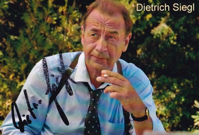 Autogramm Schauspieler | Dietrich SIEGL | 2010er Foto (Portrait Color)