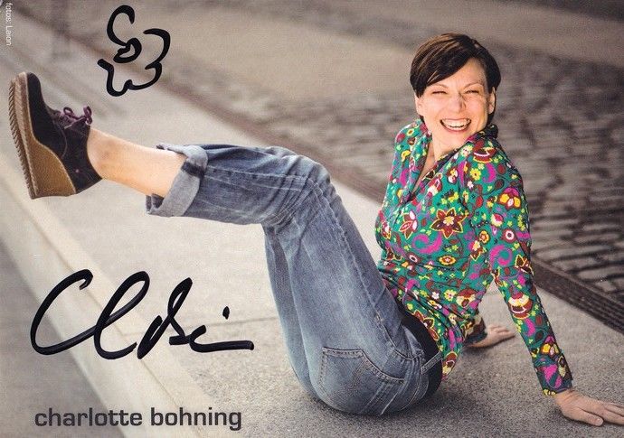 Autogramm Schauspieler | Charlotte BOHNING | 2010er (Portrait Color) Wernicke