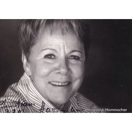 Autogramm Schauspieler | Christiane HAMMACHER | 2000er (Portrait SW) Rethel