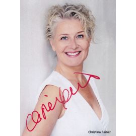 Autogramm Schauspieler | Christina RAINER | 2010er (Portrait Color) Degraa