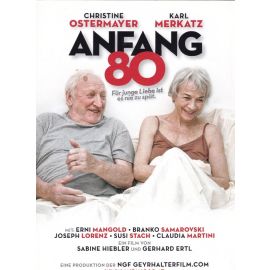 Autogramm Film | Christine OSTERMAYER | 2011 "Anfang 80" (Filmplakat Color)