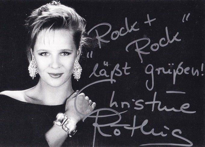 Autogramm Schauspieler | Christine RÖTHIG | 2000er (Portrait SW) Guthier