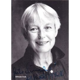 Autogramm Schauspieler | Elfriede IRRALL | 2010er (Portrait SW) Brandenstein