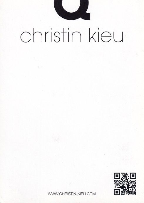 Autogramm Pop | Christin KIEU | 2000er (Portrait Color) Website