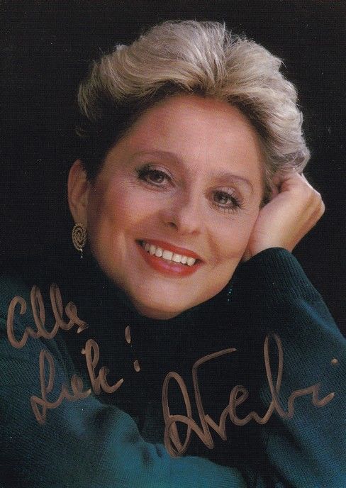 Autogramm Schlager | Dagmar FREDERIC | 1990er (Portrait Color) Wendel