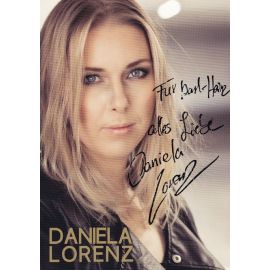 Autogramm Schlager | Daniela LORENZ | 2018 "Herzfrequenz" (Spectre)