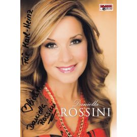 Autogramm Schlager | Daniella ROSSINI | 2010er (Portrait Color) Bogner
