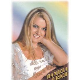 Autogramm Schlager | Daniela URICH | 2000er (Portrait Color)