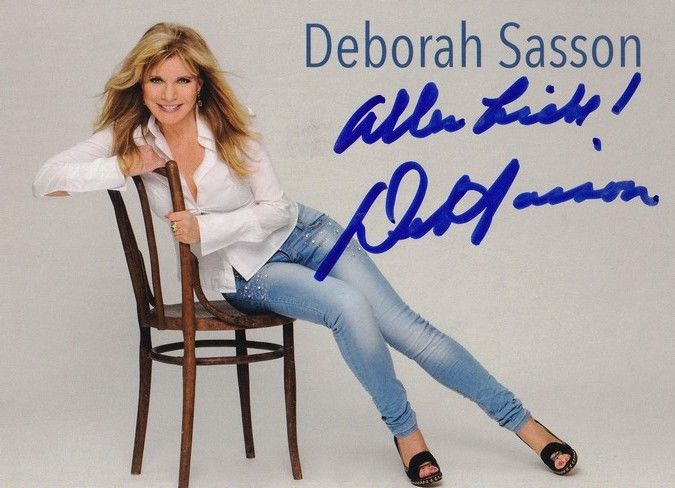 Autogramm Klassik (USA) | Deborah SASSON | 2015 "Unforgettable" 2