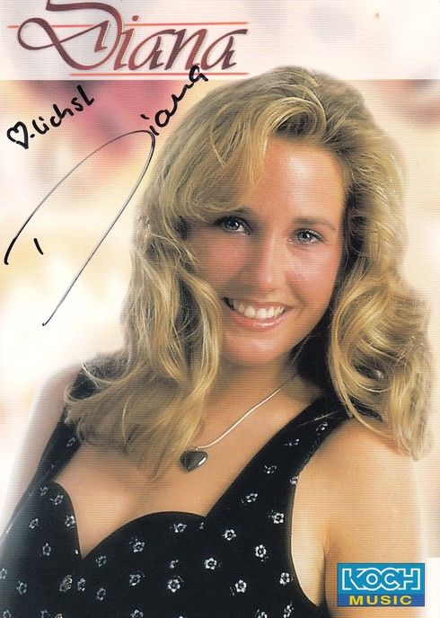 Autogramm Volksmusik | DIANA | 2000er (Portrait Color) Koch