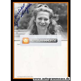 Autogramm Schauspieler | Sigrid LANDGREBE | 1980er (Portrait SW)