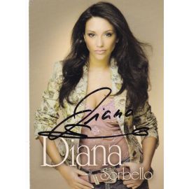 Autogramm Schlager | Diana SORBELLO | 2006 "Bittersüss" (Portrait Color DA)