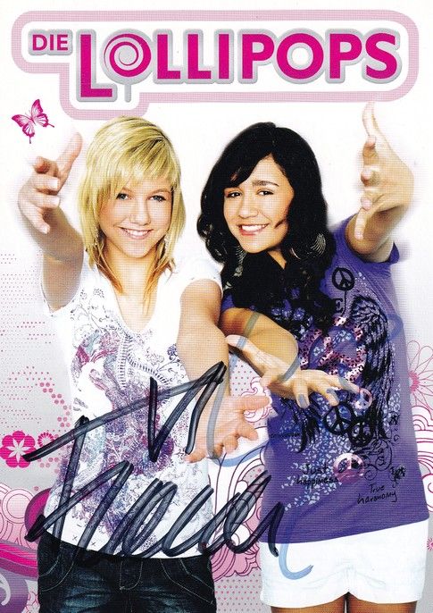 Autogramme Pop | DIE LOLLIPOPS | 2009 "Immer In Bewegung" (Edel)
