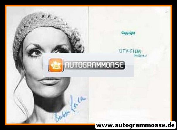 Autogramm Schauspieler | Barbara LANKAU | 1970er (Portrait SW) UTV-Film