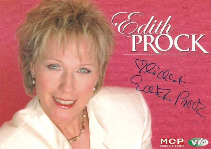 Autogramm Volksmusik | Edith PROCK | 2007 "Rosen Aus Dem Süden" (MCP)