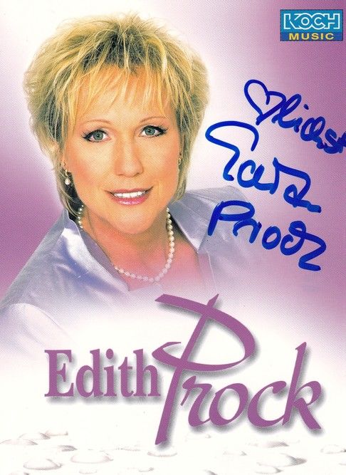 Autogramm Volksmusik | Edith PROCK | 2001 "Im Zauberland Klassischer Melodien" (Koch)