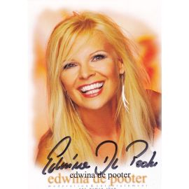 Autogramm Pop | Edwina DE POOTER | 2010er (Portrait Color) Palm