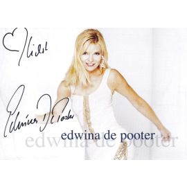 Autogramm Pop | Edwina DE POOTER | 2004 "Auch Wenn Ich Es Mal Bereue" (DA Music)