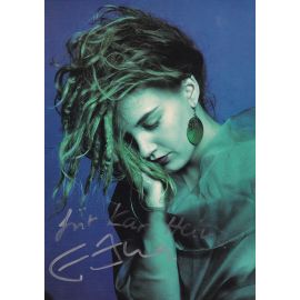 Autogramm Pop | EENA (Lucy van Org) | 1990 "18 So What" (Portrait Color) BMG Hansa
