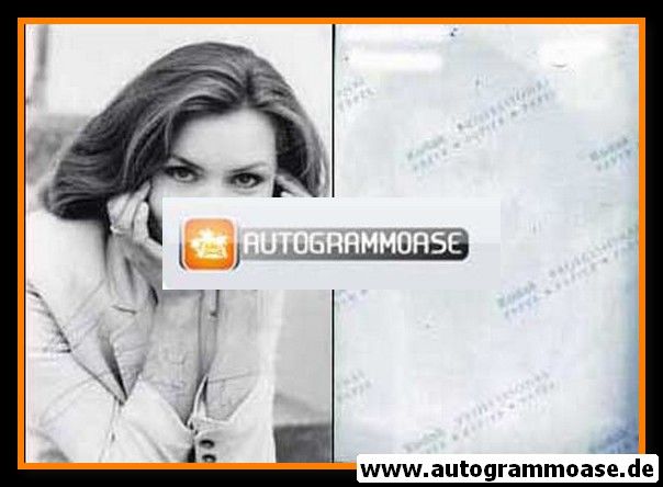 Autogramm Schauspieler | Irene LAURETTI | 1980er Foto (Portrait SW)