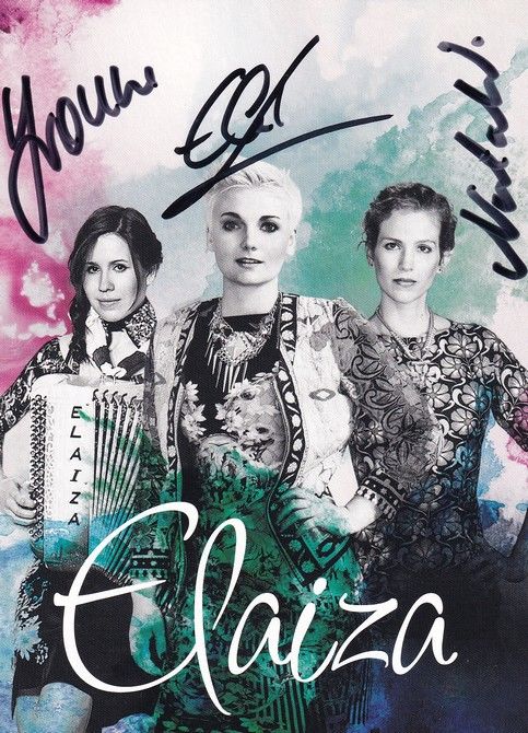 Autogramme Pop | ELAIZA | 2014 "Gallery" Tour