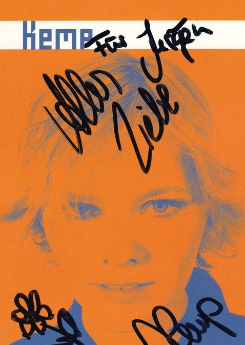 Autogramm Jazz | Elisa KEMP | 2000er (Portrait Color) ASS