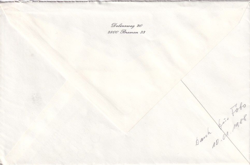 Autogramm Adel | LOUIS FERDINAND von Preussen | 1987 (Dankesschreiben)