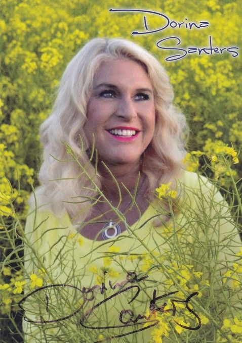 Autogramm Schlager | Dorina SANTERS | 2016 "Rosenzeit"